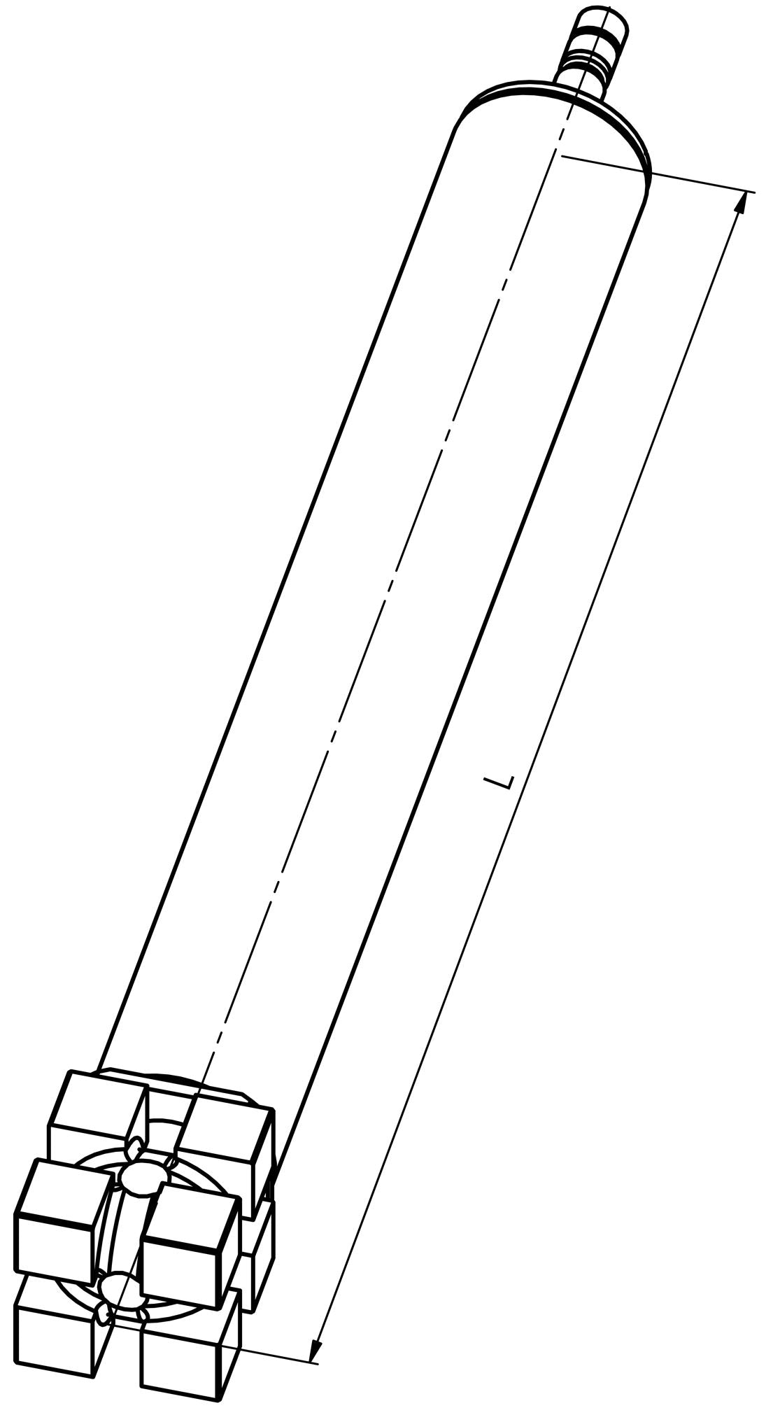 Location head with extension - Light-weight